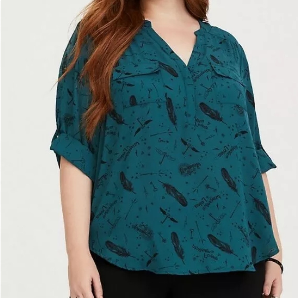 HARRY POTTER HARPER GEORGETTE BLOUSE